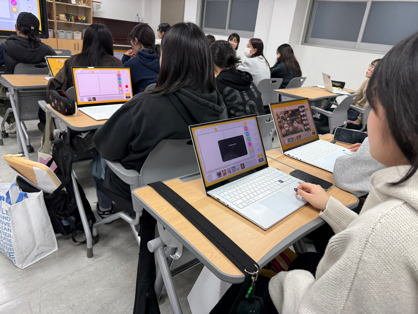 [2024] 대학교 방문 교육 사례 (우송대학교/스토리빌더)